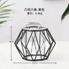 Ins Arte de Hierro Dorado Contenedor Hidropónico Florero de Cristal para Plantas Verdes Decoración de Escritorio para el Hogar Decoración de Botella Hidropónica