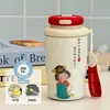 Nuevo Vaso Frío Aislado Estrella de Mar Rosa Princesa Por Favor Sé Feliz Regalo para Niñas Para Salir Estudiantes Taza de Café Moderna