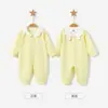 Mameluco para Bebé para Primavera, Otoño e Invierno, Estilo Delgado para Niños y Niñas, Conjunto de Bebé Súper Lindo de Algodón Puro, Ropa de Otoño para Recién Nacidos