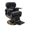 Silla Hidráulica de Barbero Clásica de Alta Resistencia Reclinable Lujo Estilismo Retro Muebles de Salón de Barbero Adecuada para Barberías