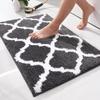 Alfombras de Piso de Baño al Por Mayor Imitación Cachemira Engrosadas Imitación Cachemira Absorbentes de Agua Antideslizantes Alfombras de Piso Domésticas Sanitarias para Puerta de Inodoro
