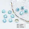 Dongzhou Cristal Super Brilhante Ovo de Pombo Nail Art Strass Acessórios DIY Strass em Forma de Coração com Base Pontiaguda Decorações de Unha Usáveis Atacado