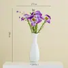 Jarrón de Cerámica Shumen, Decoración Moderna Simple, Estilo Fresco para Sala de Estar, Arreglo de Flores Secas, Recipiente Creativo para Flores