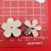 Nuevo Estilo Estilo Chanel Lazo Placa Oso Cereza Estrella DIY Accesorios de Plástico Carcasa para Teléfono Móvil Joyería Adhesivo de Fondo Plano