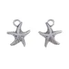 Pingente Estrela-do-Mar Multicolorido DIY Acessórios de Joias de Liga Retro Pingente Colar Pulseira Material Mais Vendido na Amazon
