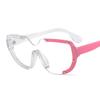 Gafas de sol de una pieza, distintivas y divertidas, de estilo hip hop, con decoración de estrellas y celebridades cibernéticas, gafas de sol modernas con personalidad callejera, gafas de moda 8721