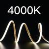 Tira de luz suave COB de 5 mm/3 mm, ultrafina, decorativa para coche, mini tira de luz ultrafina para armario