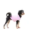Nuevo suéter casual de punto trenzado de color liso para otoño e invierno para perro, moda, cómodo, ropa para mascotas, ropa cálida en stock