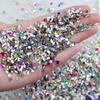 Yiwu taladro de uñas mixto Mini pequeño plano para uñas forma de broca mixta k9 Champagne joyería de uñas al por mayor