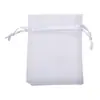 Bolsa de Malla para Dulces Bolsa de Malla Transparente de Organza Bolsa de Malla Punto Bolsa con Cordón para Regalo