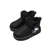 2025 Nuevas Botas de Algodón Cálidas de Invierno para Niños Botas Cortas de Nieve Cálidas para Hombres y Mujeres Zapatos de Algodón Medianos para Niños 5064