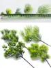 Agujas de Pino de Plástico, Hojas de Pino, Pinos de Bienvenida Artificiales, Pinos de Plástico, Pino de Belleza, Pino Negro, Hojas para Paisajismo
