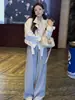 Jaqueta Curta Casual Versátil Feminina Primavera Outono Nova Solta Fashionável Jaqueta Petite Emagrecedora Jaqueta Baseball Top