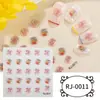 Zhengxiang Cyber Celebridade Estilo INS Adesivo para Nail Art Em relevo Cola Macia 5D Decalque Bronzing Flash Adesivo de Unha Cristal Gema DIY