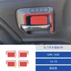 Adesivo Decorativo Painel de Botão de Porta Preto Piano para Modificação de Interior de Carro Gmc 1500 14-18