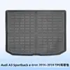 Adecuado para Audi A3 Sportback E-Tron 2016-2019 Material 3D para Todo Clima Alfombrillas de Piso TPE