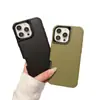 Para ip16promax Funda Defensiva Tres en Uno Anti-Rayones Anti-Oxidación Sencilla de Alta Calidad Color Shot para Teléfono