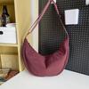 Bolsa Transversal para Mulheres 2026 Nova Bolsa Bolinho de Grande Capacidade para Estudantes Universitários, Estilo Grande para Homens e Casais, Mochila Casual Leve de Cor Sólida