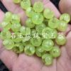 Cuentas de loto con agujero grande, cuentas de capullo de flor, cuentas sueltas de jade, pulsera rosa, amarillo, verde, azul y rojo, accesorios de joyería, cuentas superiores