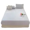 Sábana Bajera de Terciopelo de Leche Versión Engrosada Cubrecolchón de Calentamiento Rápido de Tres Segundos Fabricante Venta al Por Mayor Sábana Bajera de Una Pieza Personalización por Muestra Faldón de Cama Cubrecolchón