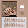 Esmalte Adesivo Vestível Estilo Igual ao de Wen Elf Manicure Diamante Adesivos de Unha Acabados Unhas Postiças Removíveis Adesivos de Unha Longa