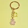 Lindo Llavero Navideño de Dibujos Animados para Uso Diario, Bolso Escolar, Cartera, Colgante de Joyería, Regalo Individual