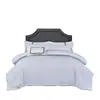 Atacado do fabricante de roupa de cama para hotéis, algodão de imitação branco puro, tipo especial para hotéis e pousadas, incluindo lençóis, capas de edredom e itens de cama