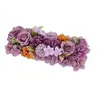 Arreglos Florales Artificiales de Rosa Cebolla para Bodas, Decoraciones con Flores de Seda, Paredes Florales de Hotel, Arreglos Florales para Pasillo, Arte Floral para Bodas