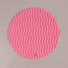 Venda Direta Transfronteiriça Tapete de Mesa de Silicone com Malha, Jogo Americano Espessado de Grau Alimentício para Utensílios de Mesa e Panelas, Antiderrapante e Anti-Escaldante, Estilo Minimalista Moderno