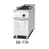 Horno Barbacoa Eléctrico Vertical de Piedra Volcánica Jie Guan EB-879 Comercial con Asiento de Gabinete 779 Parrilla Comercial de Acero Inoxidable