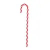 Las nuevas decoraciones de bastón de caramelo de plástico rojo y blanco son adecuadas para fiestas navideñas, el hogar y decoraciones de centros comerciales.