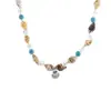 Collar de Piedra Natural y Conchas con Cuentas para Mujer, Diseño de Nicho Ins de Verano, Accesorio de Alta Gama, Cadena para Clavícula Estilo Dulce y Fresco de Chica Picante