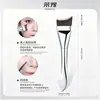 Brocha Plana de Base Ultra Fina con Forma de Media Luna, No Deja Marcas, No Absorbe Polvo, Herramienta de Belleza Portátil de Cangzhou, Brocha para Mascarilla