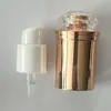 Bomba de Polvo de 18 Dientes con Boquilla de Spray Externa, Cubierta Exterior Dorada con Recubrimiento UV, Cabezal de Bomba de Presión para Base/Líquido Venta al por Mayor