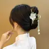 Pinza Grande para el Cabello con Alto Volumen, Aspecto de Alta Gama, Pinza para el Cabello con Moño Mediano, Pinza Grande Acrílica Sencilla, Accesorio para el Cabello para Mujer