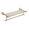 Blanco Más Oro Lujo Ligero Simple Americano Juego de Toalleros Colgante de Herrajes para Baño Juego de Toalleros