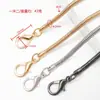 Cadena para Bolso de Hueso de Serpiente de 1.2 m, Correa para Hombro con Broche de Langosta Terminado, Cadena de Repuesto Exquisita para Bolso Mini, Venta al por Mayor desde el Fabricante