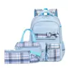 Set de mochila para estudiante de primaria transfronterizo, con gran capacidad, un diseño dulce y lindo, y un estilo adecuado para estudiantes de secundaria; disponible en Amazon como una mochila