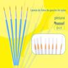 Plástico nylon cabelo DIY digital Pincel de óleo gancho pincel caneta pincel de crina de cavalo pincel para pintura a guache atacado