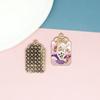 Cientos de Accesorios para Joyería DIY, Dijes Colgantes de Bendición Estilo Chino con Aceite de Aleación, Materiales Hechos a Mano