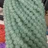 Accesorios de joyería hechos a mano con cuentas de jade de imitación de vidrio esmaltado de colores con pequeños puntos de sésamo de cristal de fresa