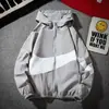 Top Deportivo de Pareja de Otoño Nuevo Estilo para Mujer Chaqueta Corta para Mujer Ropa Exterior Moda Estilo Coreano Ropa de Temporada de Primavera y Otoño Gabardina de Moda