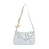 Bolsa Feminina Casual Estilo Western Retrô de Um Ombro Sob o Braço Moda Feminina 2025 Verão Nova Tendência Bolsa de Moda Feminina