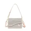 Bolso de Mujer 2026 Verano Nuevo Moda Tendencia Sobre de Pedrería Bolso de Noche Cadena para Hombro Cruzado Cuadrado Pequeño
