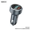 Remax Pd58.5W Cargador de Coche de Carga Rápida Rcc215 Popular Cargador de Coche con Pantalla Digital Suministros para Coche