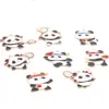 [Original] Serie Deportiva Tenis de Mesa Panda Bádminton Panda Colgante Llavero de Aleación de Zinc