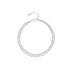GYMPI Pulsera de Doble Capa de Arroz Moda Lujo Ligero Diseño Simple de Nicho Lujo Ligero de Gama Alta Combinable Brillante