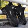 Zapatos de Hombre Otoño 2025 Nuevas Botas Martin de Caña Alta Estilo Británico Retro para Hombre Zapatos de Trabajo de Suela Gruesa Botines Casuales