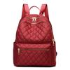Mochila de viaje ligera de nailon informal de moda para mujer, venta al por mayor de fábrica, mochila escolar para estudiantes universitarios