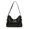 Bolso retro de gran capacidad para mujer para comercio exterior transfronterizo, nuevo bolso HOBO de moda casual, bolso de hombro cruzado simple y texturizado